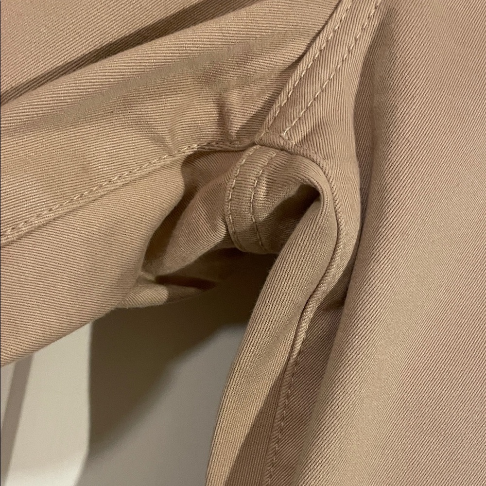 Lucky Brand Khaki/Tan Sofia Capri Jeans Size 12 - Picture 9 of 13